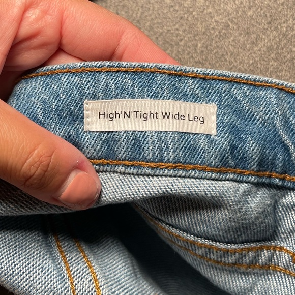 FRAME DENIM | Le High N Tight Wide in Meadow Size: 24 - Picture 5 of 6